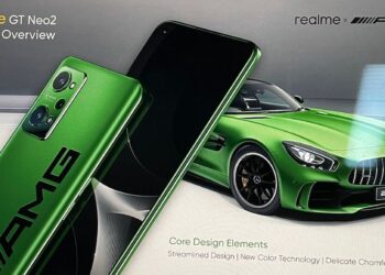 realme GT Neo2 อาจมีรุ่นพิเศษที่ร่วมมือกับ Mercedes-Benz มาในบอดี้สีเขียวแบบ Mercedes-AMG GT R