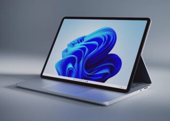 Surface Laptop Studio มาพร้อมบานพับที่ยืดหยุ่น ใช้จอสัมผัสขนาด 14.4 นิ้ว ให้อัตราการรีเฟรช 120Hz