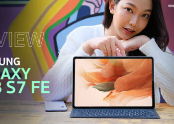รีวิว Samsung Galaxy Tab S7 FE แท็บเล็ตจอใหญ่ 12.4 นิ้วมาพร้อมปากกา S Pen รองรับ 4G ระบบเสียง Dolby Atmos แบตเตอรี่ 10090mAh ชาร์จเร็ว 45W