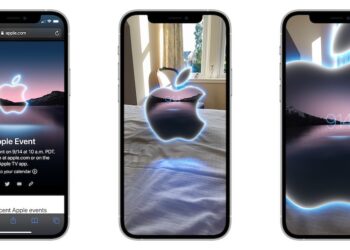 ลองหรือยัง!! โลโก้ Apple บนบัตรเชิญ Apple Event  มีลูกเล่น AR ซ่อนอยู่สำหรับเล่นบน iPhone‌ หรือ iPad