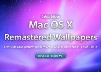 แจกวอลเปเปอร์ Mac OS X สำหรับ iPhone, iPad หรือ Mac ความละเอียดสูงสุด 6K รองรับขอบเขตสีกว้าง P3