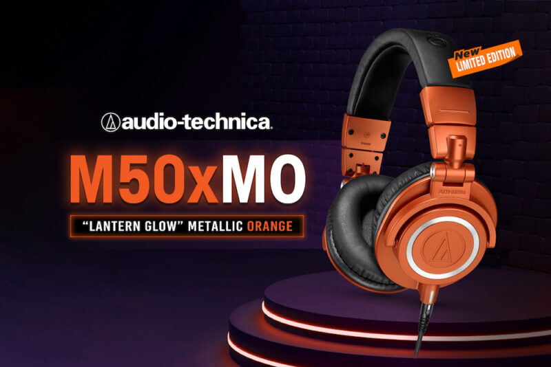 RTB เปิดตัวหูฟังจากแบรนด์ Audio Technica ลงตลาดพร้อมกัน 4 รุ่นรวด นำทัพโดย ATH-M50xMO คอลเลคชั่นใหม่ Limited Edition ประจำปี 2021 โดดเด่นด้วยสีส้มเมทัลลิกตัดกับสีดำและสีเงินได้อย่างลงตัว