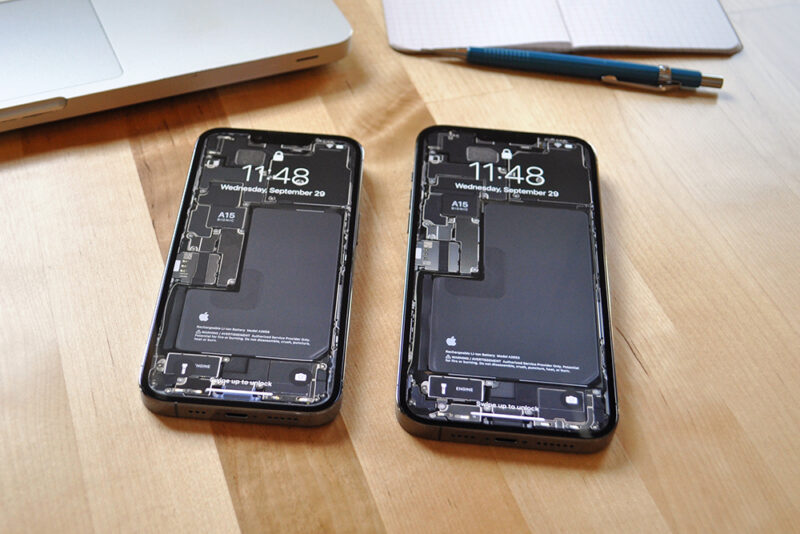 iFixit ปล่อยภาพหน้าจอ iPhone 13 Pro และ iPhone 13 Pro Max ที่ถูกชำแหละและ X-Ray ดาวน์โหลดฟรีที่นี่