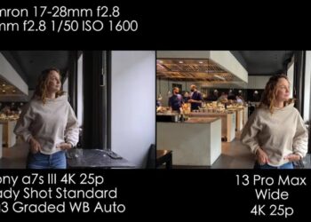 เปรียบเทียบการถ่ายวิดีโอระหว่าง iPhone 13 Pro Max กับ Sony a7S III จะเป็นอย่างไร มาชมกัน