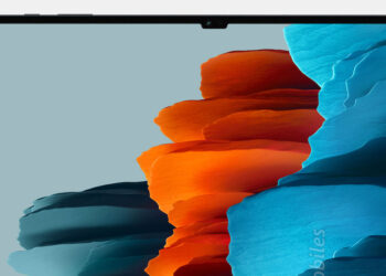 Samsung Galaxy Tab S8 Ultra จอใหญ่เกือบ 15 นิ้ว มีรอยบากบนหน้าจอ อ้างอิงจากภาพเรนเดอร์ล่าสุด