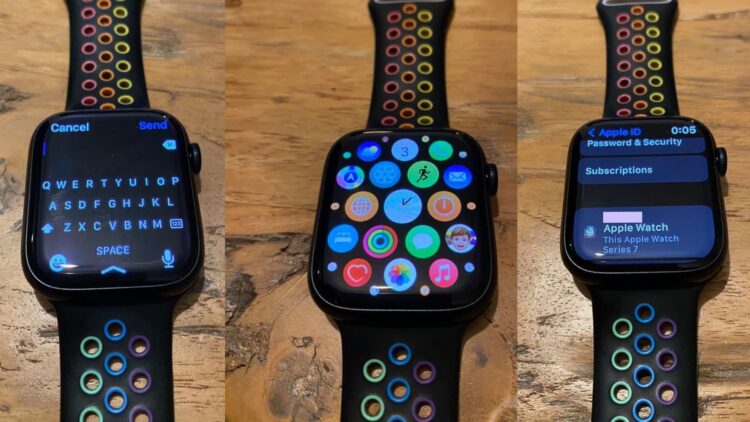 ภาพหลุด Apple Watch Series 7 ก่อนวางจำหน่ายจริง