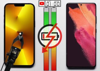 iPhone 13 Pro Max มีอายุการใช้งานแบตเตอรี่ยาวนานกว่า 2.5 ชั่วโมง เมื่อเทียบกับ Galaxy S21 Ultra (ชมคลิป!!)