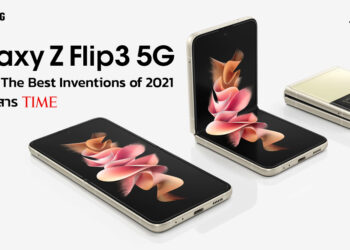 Samsung Galaxy Z Flip3 5G สมาร์ทโฟนเพียงรุ่นเดียวที่ได้รางวัล The Best Inventions of 2021 โดยนิตยสาร TIME