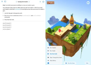 Apple ปล่อย Swift Playgrounds 4 เวอร์ชั่นใหม่ ที่รองรับการสร้างแอปฯ บน iPad