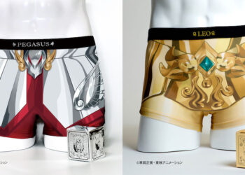 ปลุกพลังคอสโม่ในตัวคุณ!! ด้วยกางเกงบ็อกเซอร์ Saint Seiya มี 17 แบบทั้ง บรอนเซนต์และโกลด์เซนต์ ราคาราวตัวละ 990 บาท