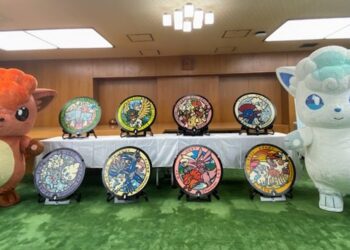 ญี่ปุ่นเพิ่มฝาปิดท่อระบายน้ำ Pokémon ในฮอกไกโดอีก 8 แบบ โดยใช้ Vulpix เป็นตัวชูโรง