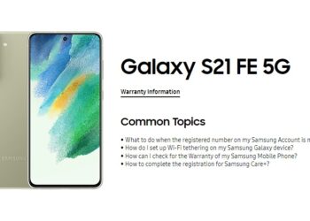 ใกล้เปิดตัวแล้ว? Galaxy S21 FE 5G โผล่บนเว็บไซต์ทางการของ Samsung ในหน้าสนับสนุน
