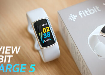 รีวิว Fitbit Charge 5 ดีไซน์ใหม่มาพร้อมจอ AMOLED มี EDA Scan วัดค่าความเครียดได้ ,วัด SpO2 กันน้ำ 50 เมตร ใช้งานนานสุด 7 วัน