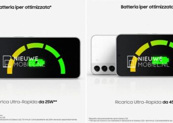 Samsung Galaxy S22 จะรองรับชาร์จเร็ว 25W แต่ Galaxy S22+ และ Galaxy S22 Ultra รองรับชาร์จเร็ว 45W