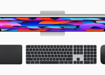 Apple เปิดตัว Magic Keyboard With Touch ID, Magic Trackpad, Magic Mouse สีดำ
