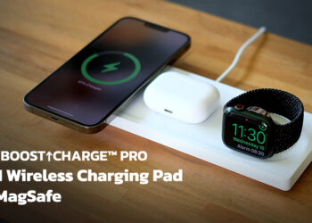 รีวิว Belkin BOOST↑CHARGE PRO 3-in-1 แท่นชาร์จไร้สายมาพร้อม MagSage ชาร์จ iPhone, AirPods และ Apple Watch พร้อมกันได้
