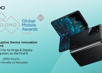 OPPO Find N คว้ารางวัล “Disruptive Device Innovation” จาก GLOMO Awards 2022 ณ งาน MWC 2022 Barcelona