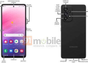 ภาพหลุด Galaxy A73 จาก Samsung เผยดีไซน์ขอบจอบางเฉียบ