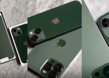 เผยโฉมเครื่องจริง iPhone 13 Pro สีเขียวอัลไพน์ และ iPhone 13 สีเขียว (ชมคลิป!!)