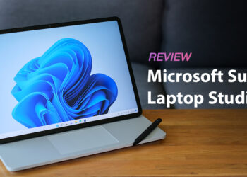 รีวิว Microsoft Surface Laptop Studio จอสัมผัส 14.4 นิ้ว พับจอเป็นแท็บเล็ตได้ รองรับปากกา Slim Pen 2 ชิป Intel Gen 11 สุดแรง ราคาเริ่มต้น 56,500 บาท