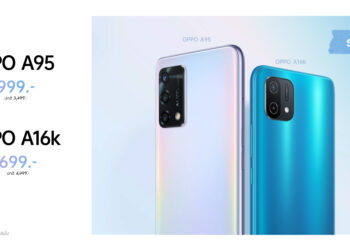 OPPO A95 พร้อมให้คุณสนุกไปให้สุดฟอร์มในราคาใหม่เพียง 8,999 บาท และ OPPO A16k ในราคาเพียง 4,699 บาทเท่านั้น!!