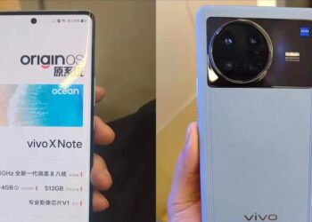 vivo X Note ถูกปล่อยภาพหลุดเครื่องจริงออกมาแล้ว พร้อมสเปกที่สำคัญ