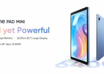 realme Pad Mini เตรียมเปิดตัวในอินเดีย วันที่ 29 เมษายนนี้