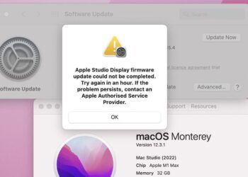 เจ้าของ Studio Display พบปัญหาในการอัปเดต iOS เป็นเฟิร์มแวร์ล่าสุด