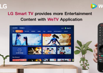 LG พร้อมให้บริการสตรีมมิ่งคอนเทนต์ใหม่ล่าสุดจาก WeTV บนหน้าจอทีวีขนาดใหญ่ ให้คุณเต็มอิ่มกับความบันเทิงยิ่งขึ้น