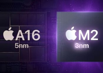 ชิป A16 ยังใช้เทคโนโลยีการผลิต 5nm แต่ชิป M2 จะกระโดดไป 3nm