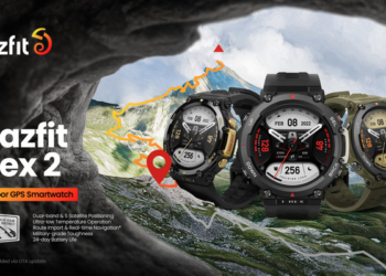AMAZFIT เปิดตัว “ที-เร็กซ์ 2” สมาร์ทวอทช์พันธุ์แกร่ง ตอบโจทย์กิจกรรมกลางแจ้ง มาพร้อมจีพีเอส และฟังก์ชันระดับพรีเมียมในดีไซน์สุดล้ำ