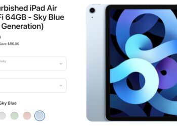 iPad Air 4 ที่ผ่านการ Refurbished มีวางจำหน่ายแล้วบน Apple Store