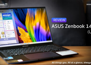รีวิว ASUS Zenbook 14 OLED (UX3402) แล็ปท็อปพรีเมียม หน้าจอสวย 14 นิ้ว คมชัดระดับ 2.8K รีเฟรชเรท 90Hz ชิปใหม่ล่าสุด Intel รุ่นที่ 12 แบตเตอรี่ขนาดใหญ่ 75Wh