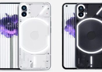 Nothing phone (1) ถูกเผยโฉมให้เห็นดีไซน์รอบด้าน มีให้เลือก 2 สี ได้แก่ สีขาว และ สีดำ