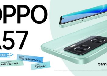 ออปโป้วางจำหน่าย OPPO A57 รุ่น RAM 4GB + ROM 128 GB มาพร้อม RAM Expansion มากถึง 4GB ในราคาเพียง 6,999 บาท ตั้งแต่วันที่ 15 กรกฎาคมเป็นต้นไป