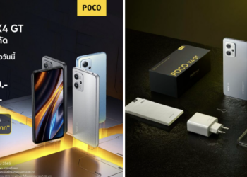 POCO X4 GT พร้อมให้แฟนๆชาวไทยเป็นเจ้าของในราคาพิเศษเริ่มต้นเพียง 9,990 บาท เฉพาะลูกค้าที่สั่งจองในระหว่างวันที่ 5-15 ก.ค. 65 ที่ JD Central เท่านั้น!
