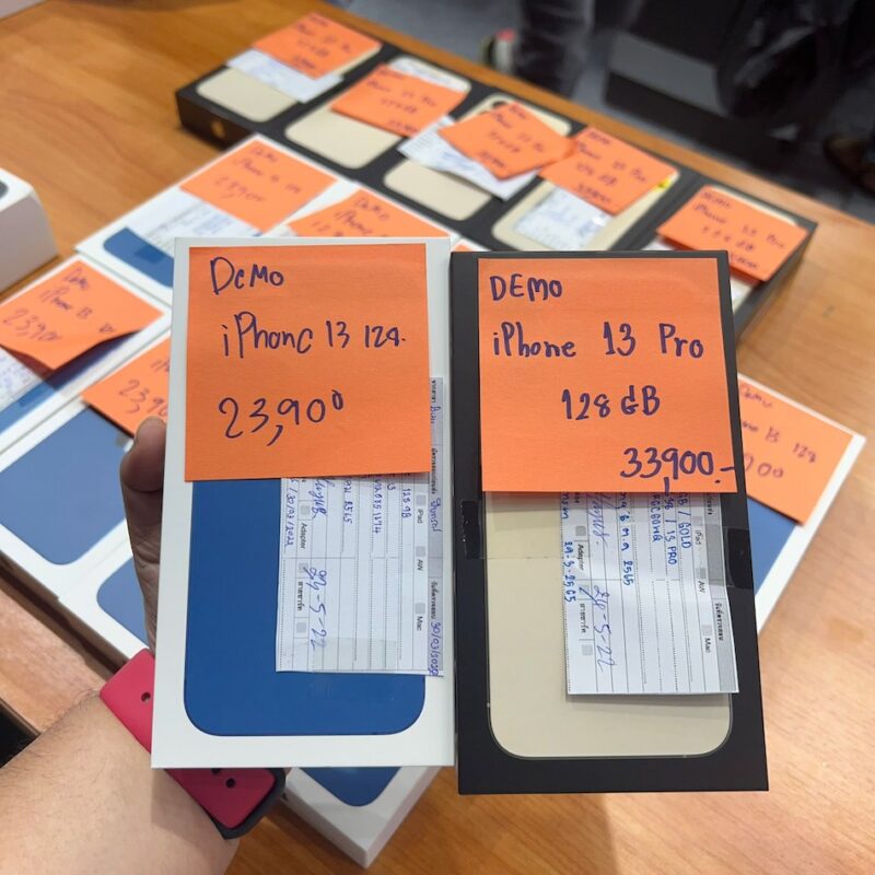 ชี้เป้า!! เครื่องโชว์ (Demo) iPhone SE เริ่มต้น 5,400 บาท , iPad Air 4