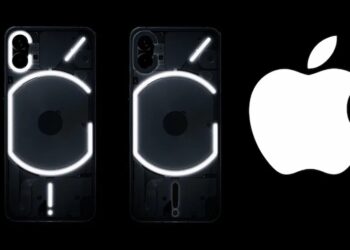 เรื่องบังเอิญ? ไฟ LED ด้านหลัง Nothing Phone (1) ดูเหมือนโลโก้ Apple