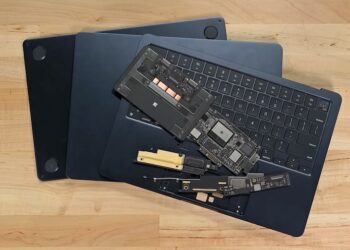 MacBook Air รุ่นชิป M2 ถูกชำแหละแล้วโดย iFixit พบแบตเตอรี่ถอดเปลี่ยนง่าย แต่มี Accelerometer ไว้ทำอะไรยังไม่แน่ชัด