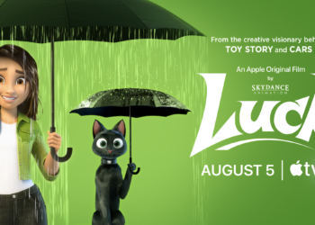 Luck ภาพยนตร์แอนิเมชั่นจากทีมงาน Toy Story แบพ Cars ฉายแล้ววันนี้ที่ Apple TV+ พร้อมกิจกรรม ทดลองงานดีไซน์: สร้างสรรค์ข้อความดีๆ กับตัวการ์ตูน AR จาก Luck ที่ Apple Store