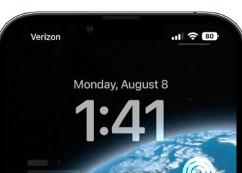 iOS 16 Beta 5 สามารถแสดงเปอร์เซ็นต์แบตเตอรี่บนแถบสถานะของ iPhone ที่มี Face ID