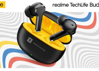 realme TechLife Buds T100 เปิดตัวทางการ แบตอยู่นาน 28 ชั่วโมง มีระบบตัดเสียงรบกวน AI ENC ราคาราว 690 บาท
