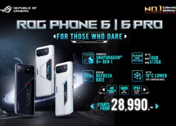 ASUS เปิดตัว ROG Phone 6 และ ROG Phone 6 Pro เกมมิ่งสมาร์ทโฟนที่แรงที่สุดในโลกด้วย Snapdragon 8+ Gen 1 พร้อมอุปกรณ์เสริมที่จะมอบประสบการณ์การเล่นเกมที่ไร้ขีดจำกัด