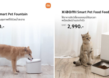 เสียวหมี่เอาใจคนรักสัตว์เลี้ยง วางจำหน่ายผลิตภัณฑ์ AIoT รุ่นใหม่ Xiaomi Smart Pet Fountain และ Xiaomi Smart Pet Food ราคาเริ่มเพียง 1,990 บาท