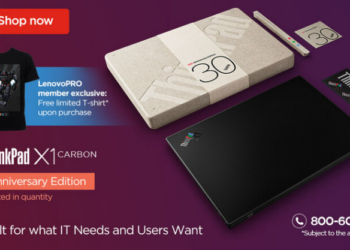 Lenovo ฉลองครบรอบ 30 ปี ThinkPad ประกาศวางจำหน่าย แล็ปท็อป Lenovo ThinkPad X1 Carbon Gen 10 รุ่นลิมิเต็ด อิดิชั่น จำนวนจำกัดเพียง 30 เครื่องเริ่มต้นที่ 108,491 บาท