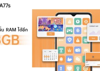OPPO A77s สเปกแรงขึ้น มาพร้อม RAM 8GB เพิ่ม RAM ได้อีก 8GB ในราคาเพียง 8,999 บาท เท่านั้น!