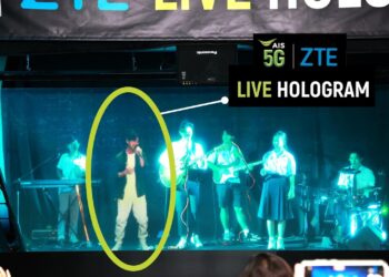 AIS 5G ตอกย้ำผู้นำนวัตกรรมตัวจริง จับมือ ZTE โชว์ LIVE Hologram สร้างแรงบันดาลใจ ร่วมยกระดับอุตสาหกรรมความบันเทิงไปอีกขั้น