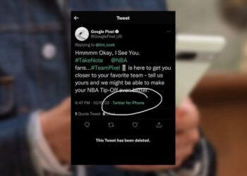 ทีม Google Pixel บน Twitter แซะ Tim Cook โดยทวิตข้อความจาก iPhone
