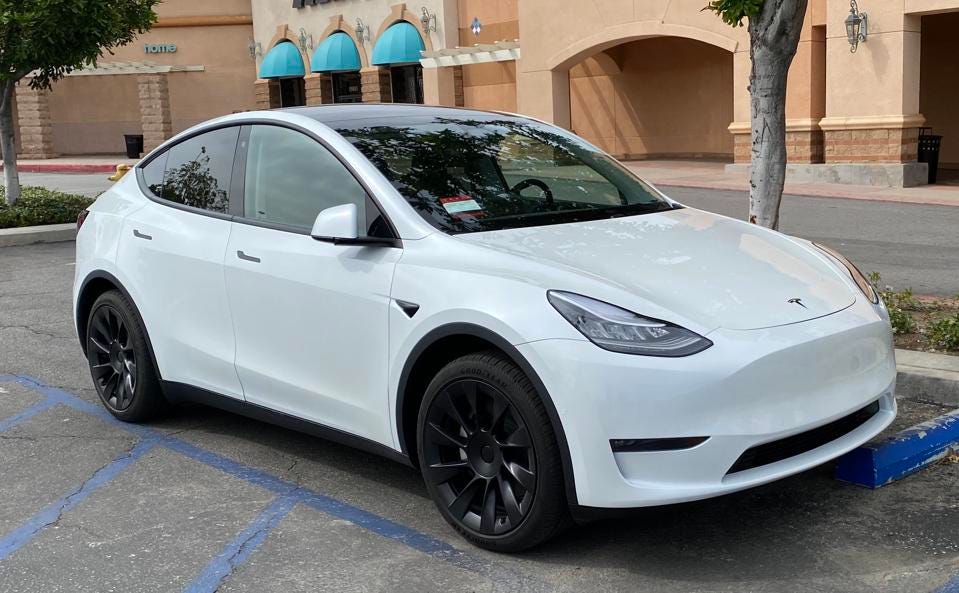 Y sales series tesla