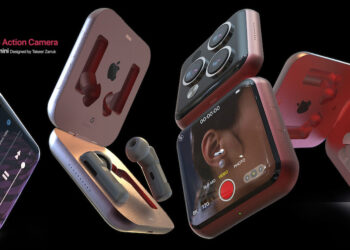 ชมคอนเซ็ปต์ iPro กล้อง Action Camera ที่มาพร้อมหูฟังไร้สาย AirPods Pro ไว้ในตัวเครื่อง